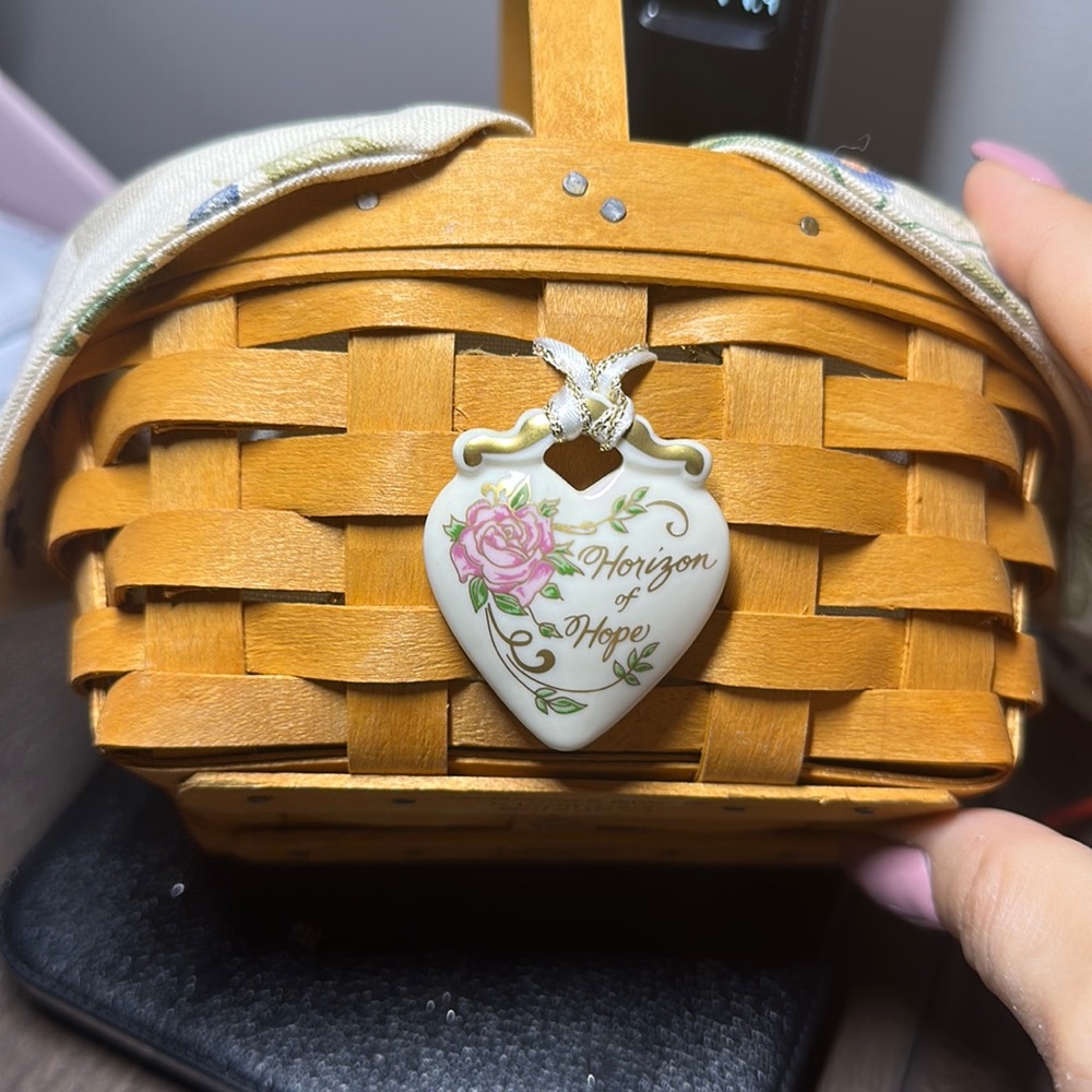 Limited Edition Horizon of Hope Longaberger basket